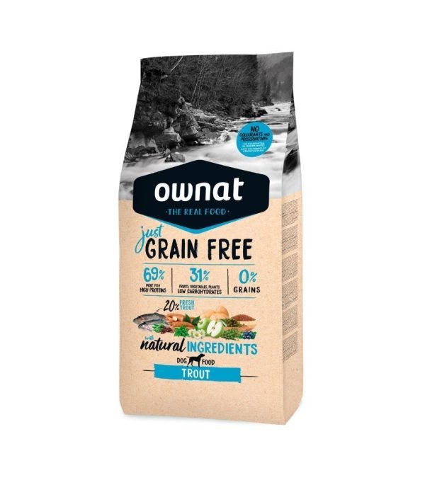 OWNAT JUST GRAIN FREE ADULT TROUT