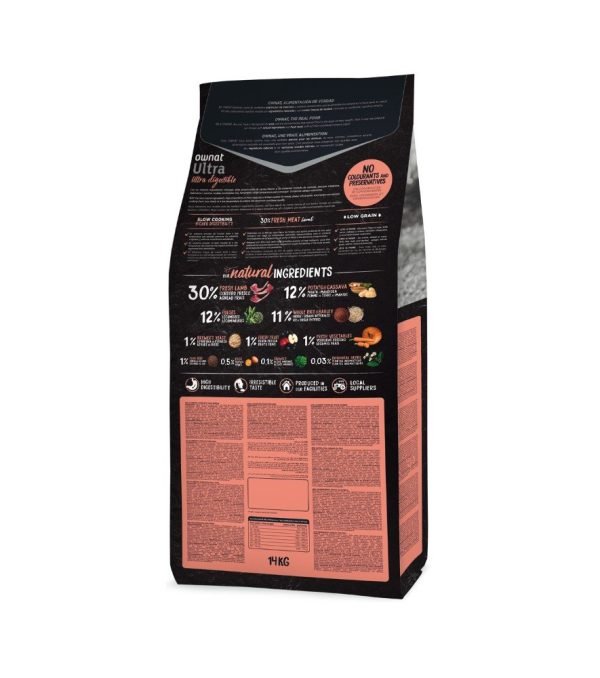 OWNAT ULTRA MEDIUM LAMB&RICE - Imagen 2