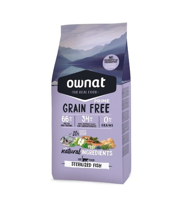 Ownat Prime Grain Free Cat Sterilized