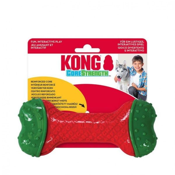 Kong Holiday Corestrength hueso para cachorros - Imagen 2